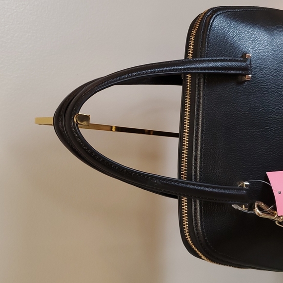 🎉HP🎉! Kate Spade ♥️NWT♥️ Medium Black Dome Satchel! - Picture 13 of 16